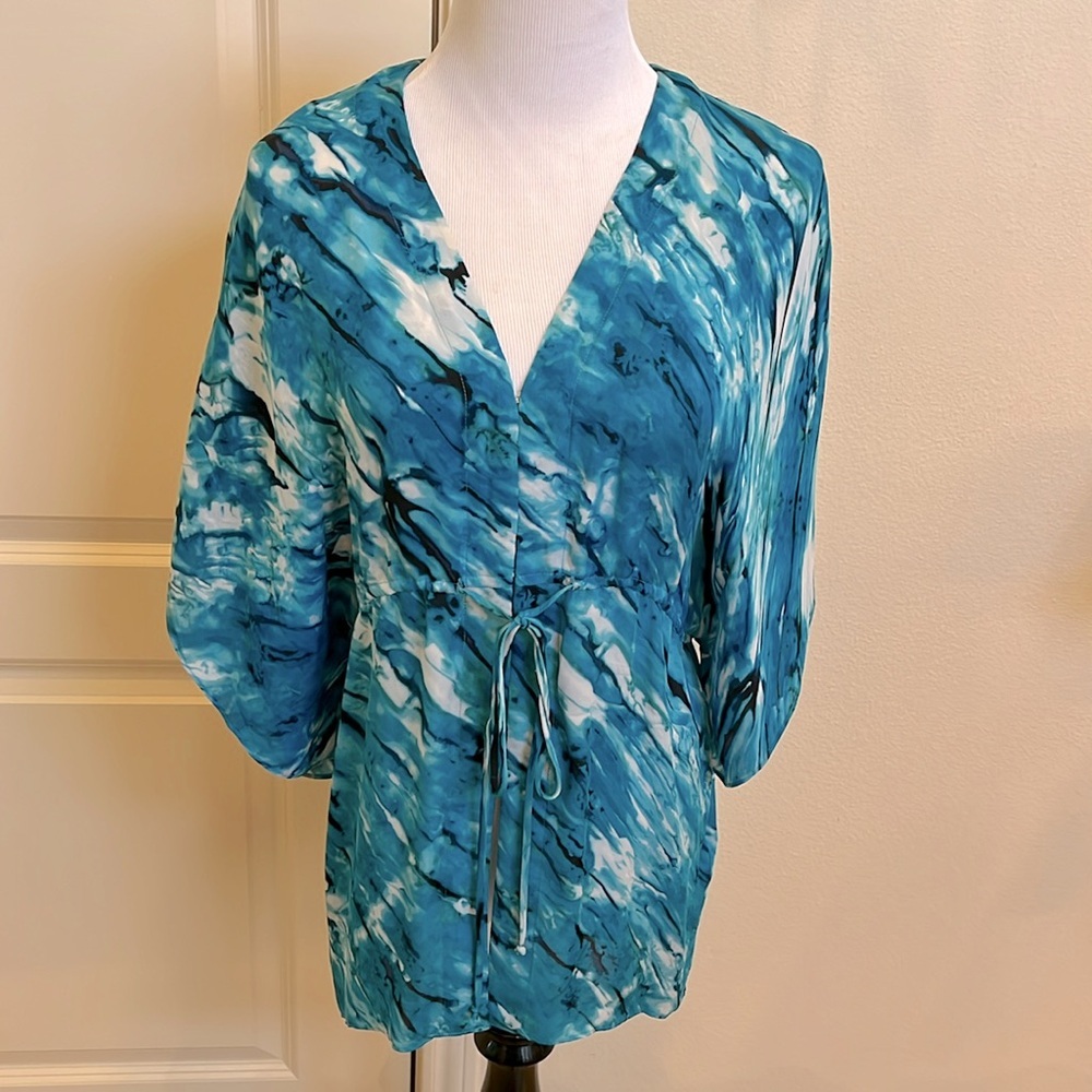 Alice + Olivia silk top